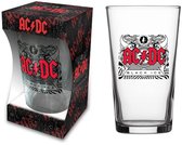 AC/DC Black Ice Unisex Bierglas - helder - Standard