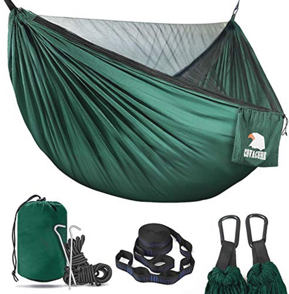 Ultralight Outdoor Hangmat met Muggennet - Ideaal voor Camping en Trekking