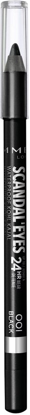 Rimmel London Scandal'Eyes Waterproof Kohl Oogpotlood - Black