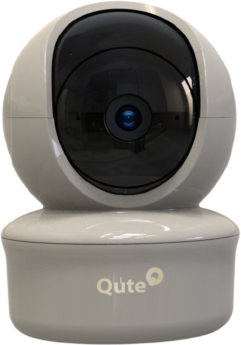 Qute Beeldbabyfoon Q-Connection Smart WIFI 2-IN-1 5HD - Zand - Product - €171,00
