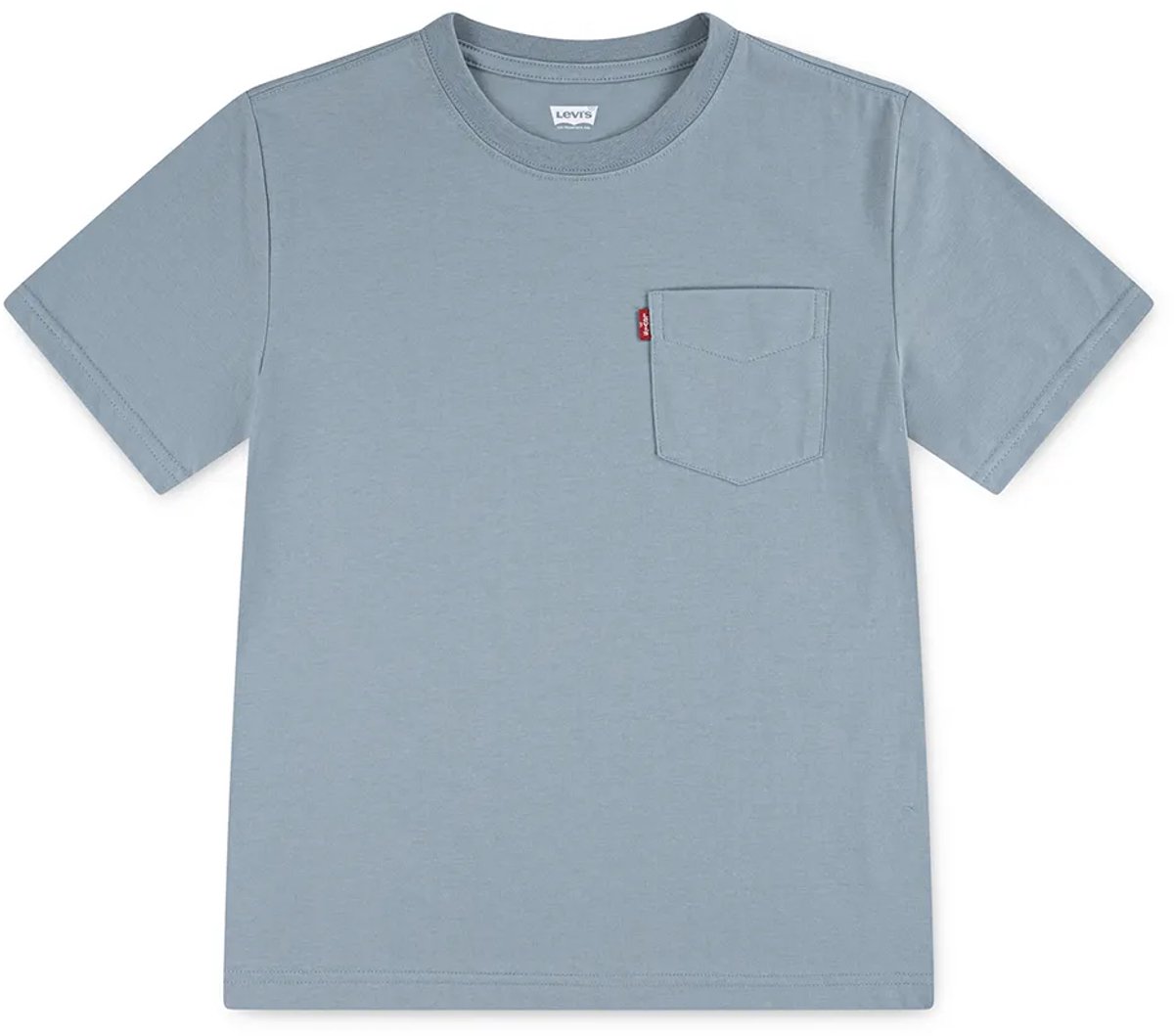 Levi´s ® Kids Sunset Pocket T-shirt Met Korte Mouwen 16 Years Jongen Lead