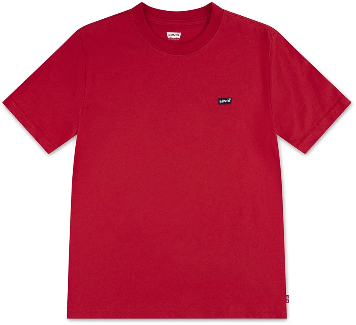 Levi´s ® Kids Batwing Chest Hit T-shirt Met Korte Mouwen 2 Years Jongen Rood