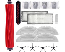 LISM-De accessoirekit Geschikt voor de Roborock S7 Pro Ultra/Roborock S7 MaxV Ultra bevat: 1 rolborstel, 1 zelfreinigende borstel, 2 HEPA-filters, 4 zijborstels, 4 dweilpads en 4 stofzakken.