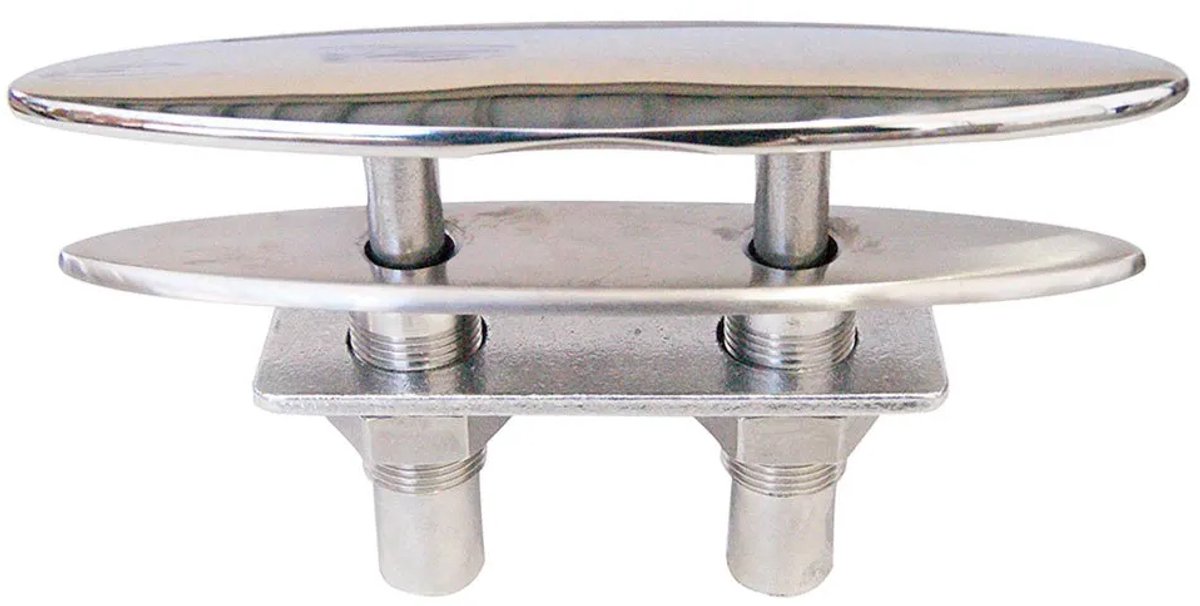 Marine Town Roestvrij Staal Intrekbare Kikker Zilver 114 mm