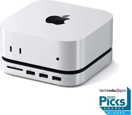 Satechi USB-C Stand/hub Mac mini M4 (SSD) – Compact Ontworpen voor
