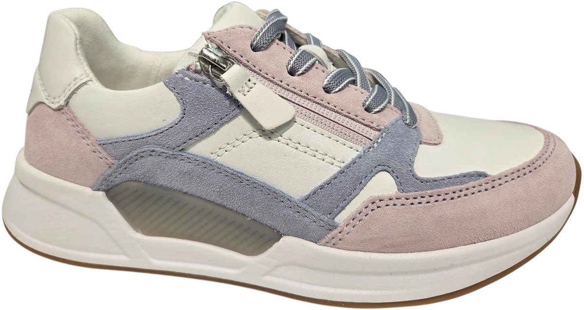 Gabor 86.958.53 Rolling Soft Sneakers Wit Leer Dames - Wit - 41