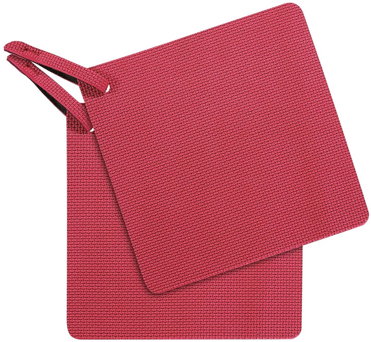 Hittebestendige Pannenlap met Antislip Grip - Rood/Zwart, 23 cm