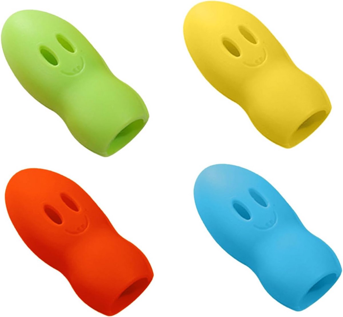Set van 4 Silicone Tandenborstel Hoesjes voor Hygiënisch Reizen