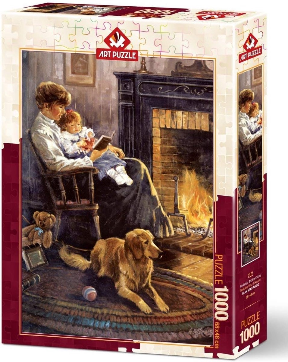 1000 Stukken Puzzel Nachtelijk Slaapverhaal Nostalgisch