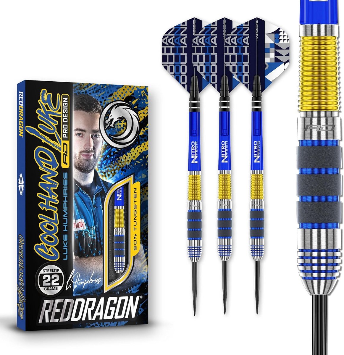 Professionele Tungsten Darts Set 23g - Inclusief Flights en Shafts