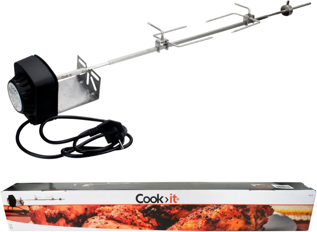 Draaispies voor Barbecue - Universele Rotisserie voor Grillen