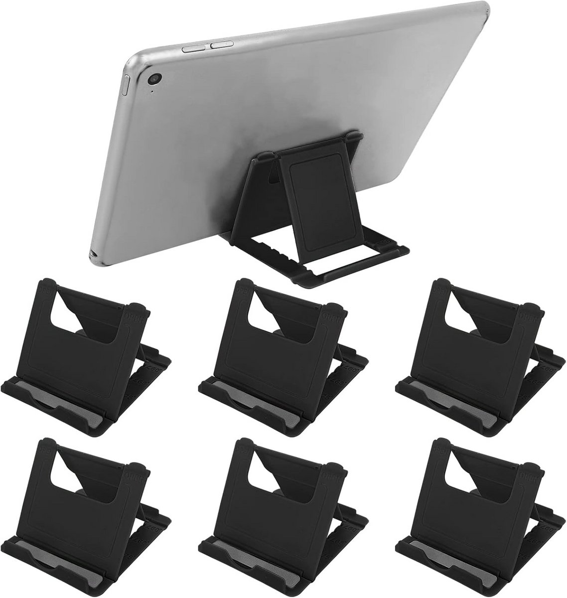 6 Stuks Opvouwbare Universele Telefoonstandaard voor Bureau en Mobiel Gebruik