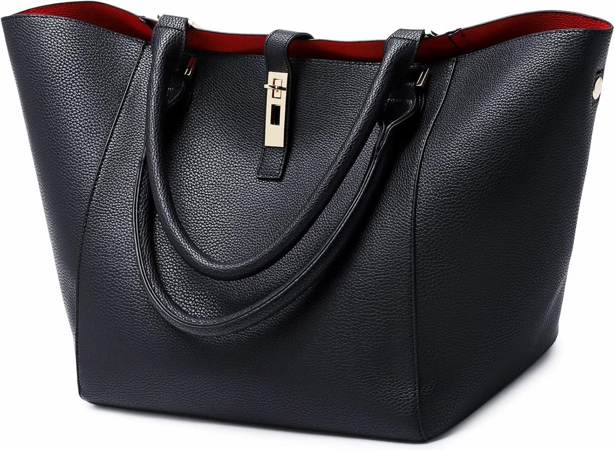 Dames Crossbody Tas en Hobo Schoudertas van Leer met Korte Hengsels