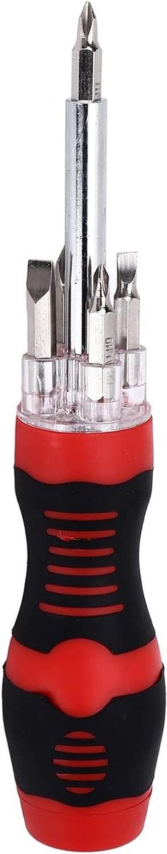 5-in-1 LED Light Up Schroevendraaier Set - Elektrisch - Multifunctioneel - Hoge Sterkte