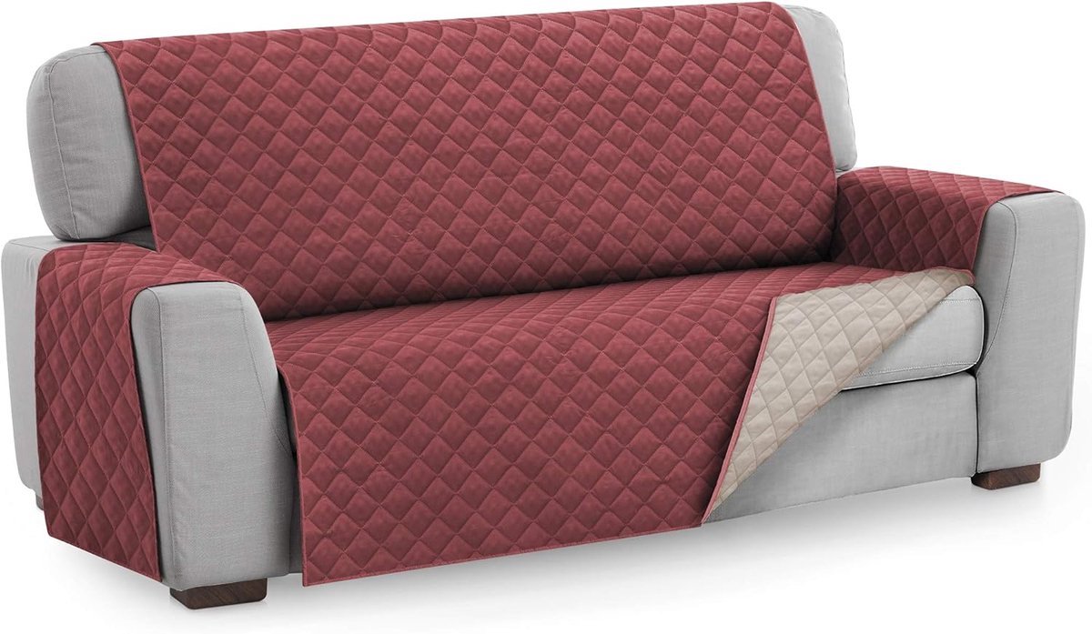 Stunq® Fauteuilhoes, 1, 2, 3 en 4-zits omkeerbare gewatteerde bankbeschermer