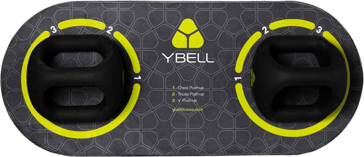 YBell Compact Mat - Trainingsmat - Exercise mat - 30 x 72.5 x 0.3 cm - Antislip trainingsmat