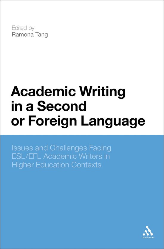 Academic Writing In A Second Or Foreign Language