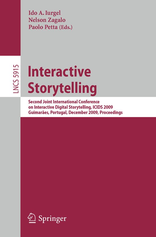 Interactive Storytelling - cover