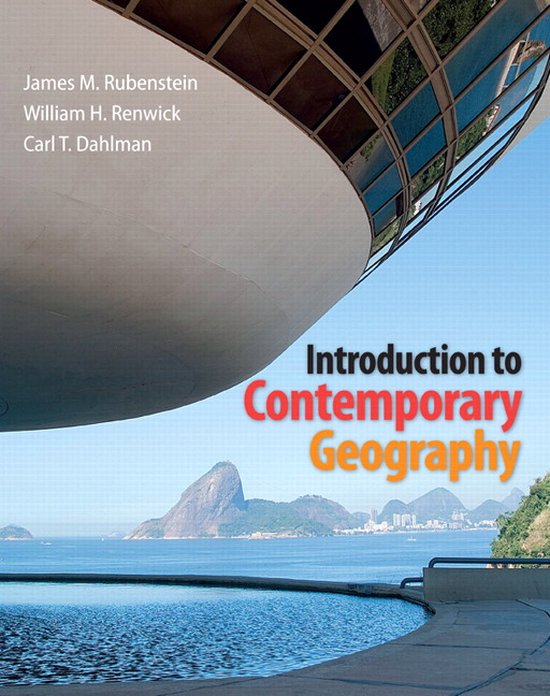 Introduction to Contemporary Geography - cover