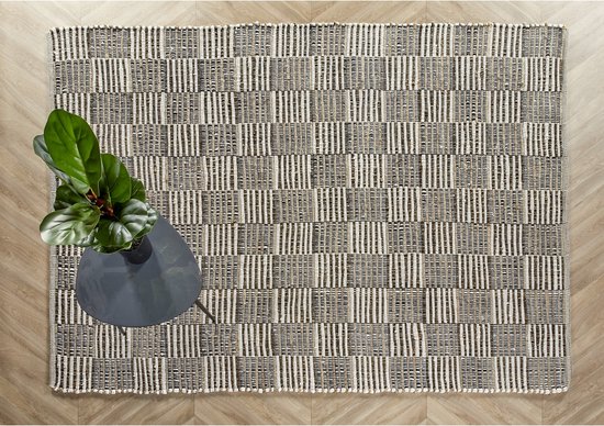 Woonexpress Vloerkleed Maysa - Wol - Naturel - 160x230 cm (BxD)