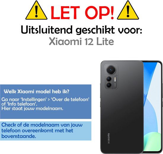 Coque arrière en Siliconen pour Xiaomi 12 Lite - Coque Xiaomi 12 Lite - Jaune