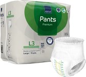 ABENA Pants Premium L3 - 15x Absorberend Broekje, te Dragen als Gewoon Ondergoed - Voor het Verlies van de Hele Blaasinhoud en (Dunne) Ontlasting - Heupomvang 100-140 cm - Absorptie 2400 ml