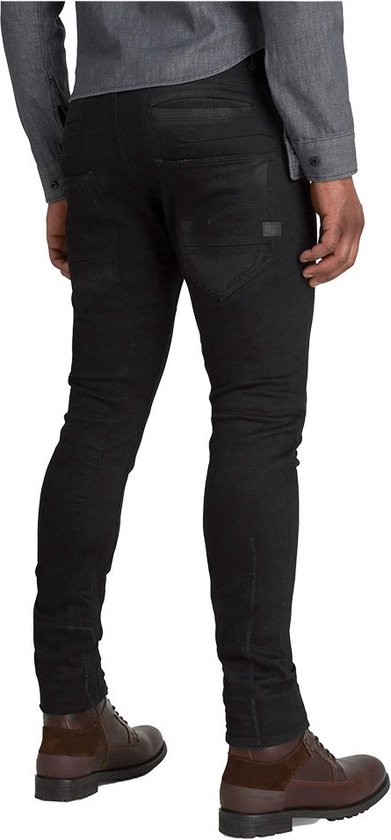 G-STAR D-Staq 3D Slim Jeans - Heren - Jet Black Scar Restored