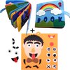 Afbeelding van het spelletje Sensorisch speelgoed - Activiteitenbord - Montessori speelgoed - Stoffen Busy book - Speelgoed kinderen 3 jaar