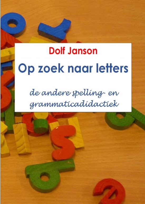 Op zoek naar letters - cover