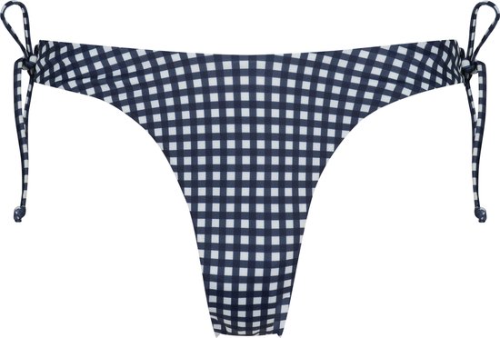 Hunkemöller Dames Badmode Hoog uitgesneden bikinibroekje Seychelles - Blauw - maat XL