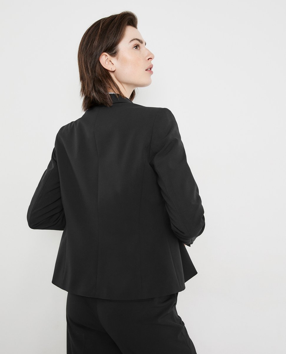 TAIFUN Dames Blazer Schwarz-48