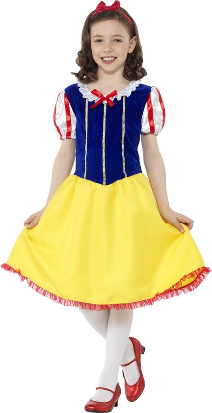 Smiffys Kinder Kostuum -Kids tm jaar- Deluxe Princess Snow Girl Multicolours