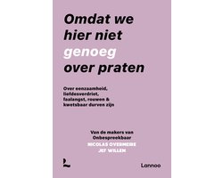 Omslag van Omdat we hier niet genoeg over praten