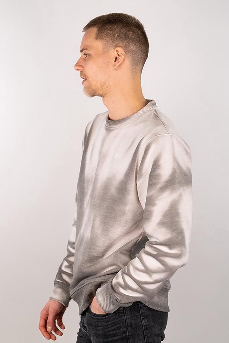 Sea`sons Trui Kleurveranderend Sweater Grey White Mannen Maat - XL (SEASONS - Kleur veranderend)