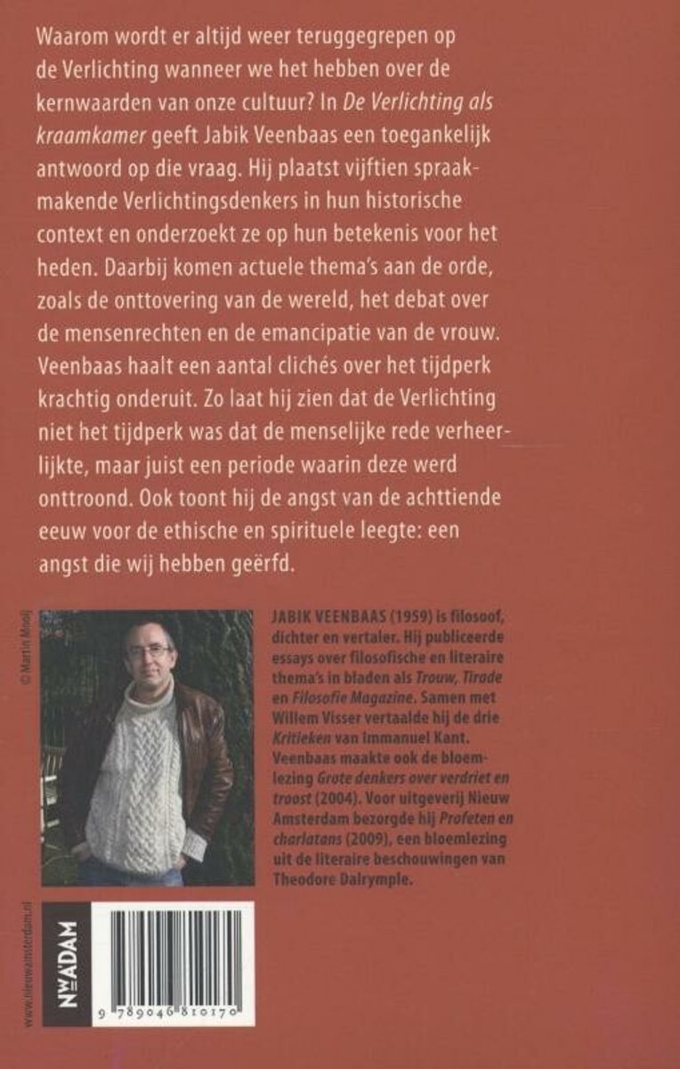 Verlichting als kraamkamer - back cover