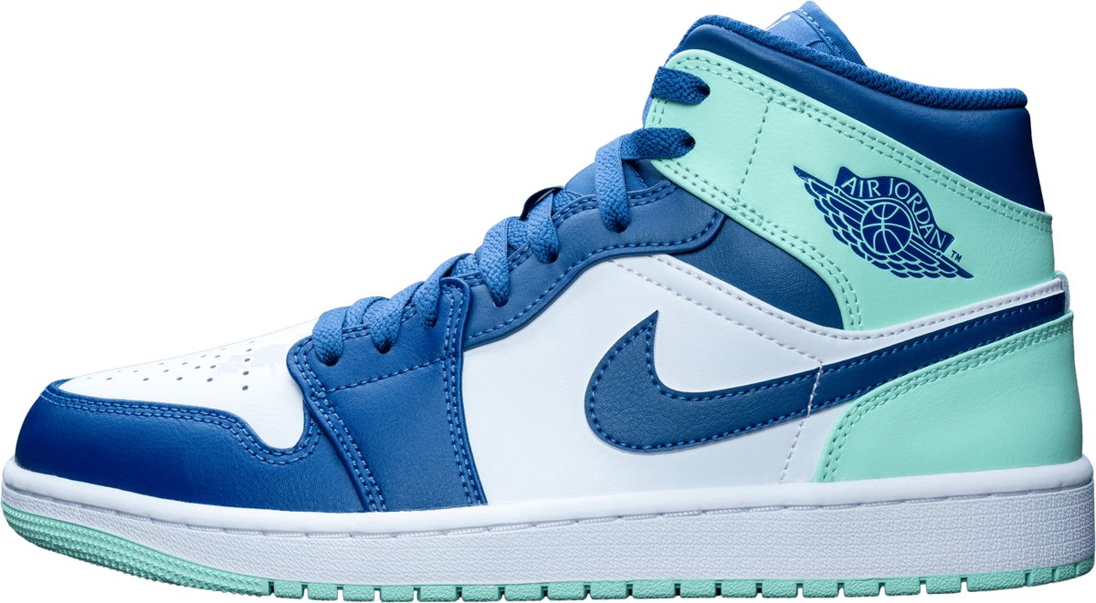 Nike Air Jordan 1 Mid Mystic Foam Sneakers Unisex 413 Kleur Als Op Foto