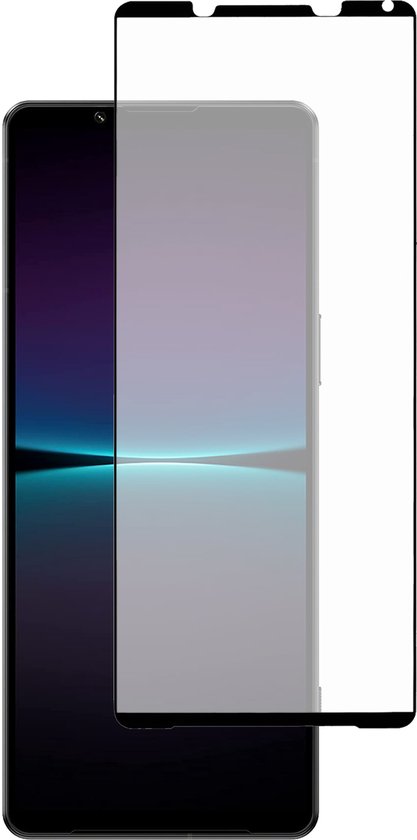 Cazy Screenprotector Sony Xperia 1 IV Full Cover Tempered Glass - Zwart