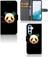 Telefoontas Geschikt voor Samsung Galaxy A54 5G Hoesje ontwerpen Panda Color Sinterklaas Cadeautje