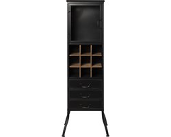 Drankenkast Hoog 2.0 - Zwart Image