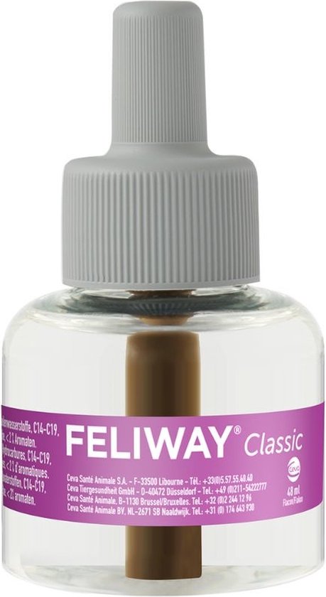 Feliway Classic - Startset - 1 Verdamper + 1 Vulling 48ml - Anti-stress voor Kat
