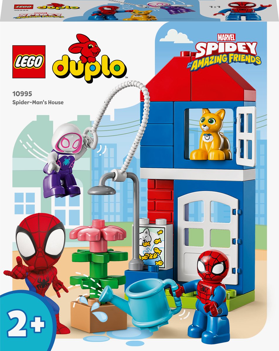 LEGO DUPLO Marvel Spider-Mans huisje Bouwset - 10995 | bol.com