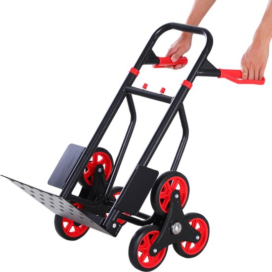 Diable Pliant Arebos Diable Pour Escaliers Diable De Transport 150 Kg Pliable Chariot De Transport Diable Pliant Arebos Diable Pour Escaliers Diable De Transport 150 Kg Pliable Chariot De Transport
