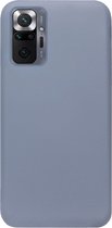 ADEL Premium Siliconen Back Cover Softcase Hoesje Geschikt voor Xiaomi Redmi Note 10 Pro - Lavendel