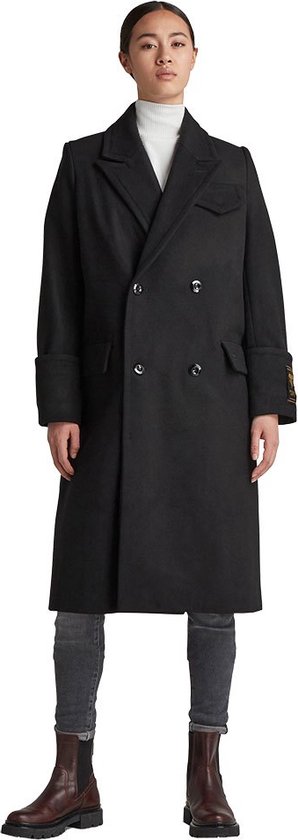 G-Star Foundation Pdd Long Jkt Wmn Damesjas - Whitebait - Maat