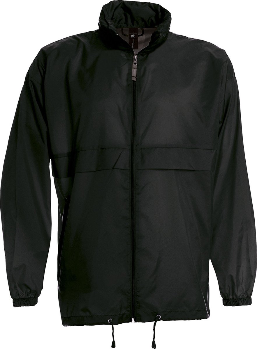 Windjas ‘Sirocco Men Windbreaker’ B&C Collectie Zwart