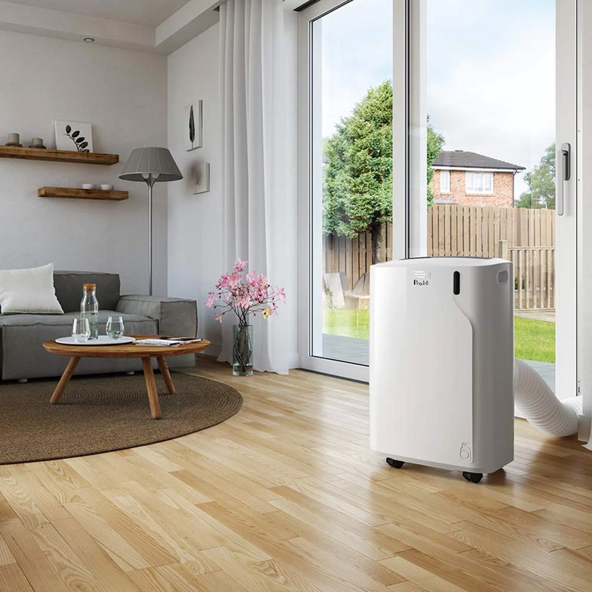 De’Longhi Pinguino PAC EM82 - Mobiele airconditioner met koeling- en ontvochtigingsfunctie - Ruimte tot 80 m³ - Wit thumbnail 8