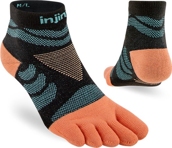 Injinji Women's Ultra Run Mini-Crew - Blush - 35-40