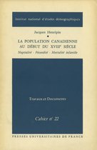 Les Cahiers de l'Ined - La population canadienne au début du XVIIIe siècle