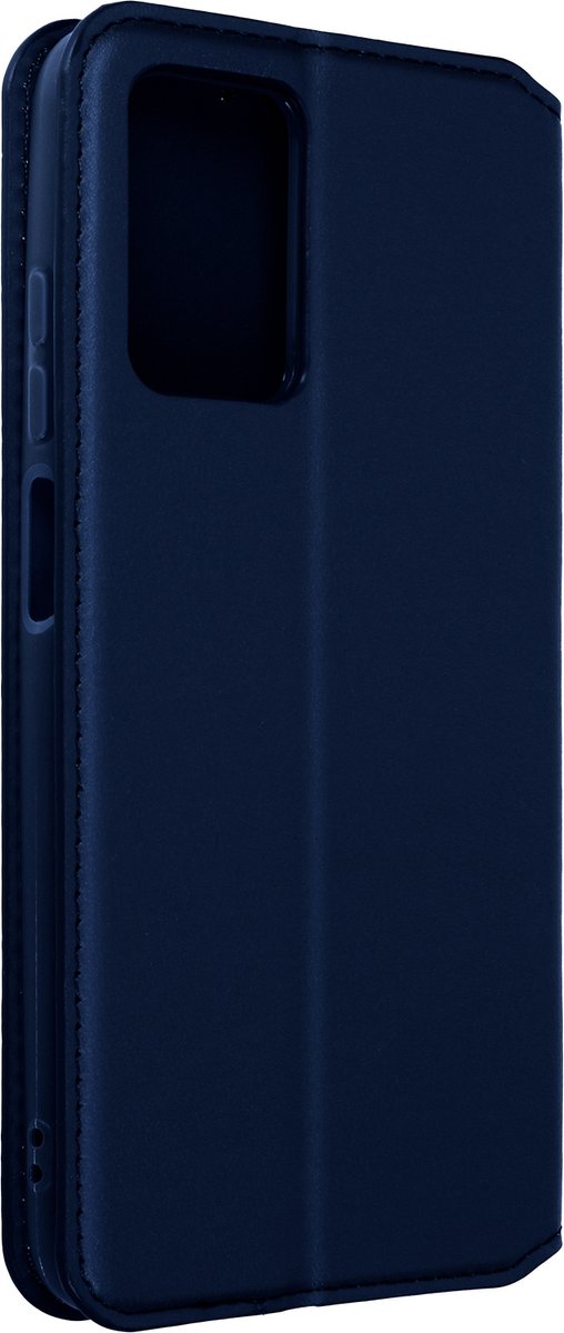Hoes Redmi 10 / 10 2022 klep portefeuille, video standaard donker blauw