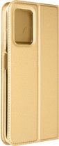 Xiaomi Redmi 10 / 10 2022 Cover Kaarthouder Videostandaard Dux Ducis goud